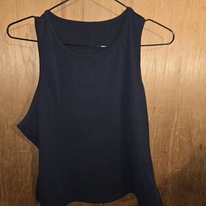 Black Sleeveless Women's Top